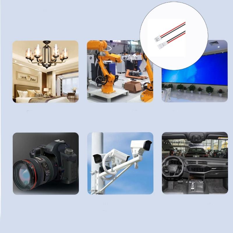 Pack of 30pcs PH2.0 Aerial Docking Terminal Wire PVC Metal Connectors 2P/3P/4P for Secure High Efficient Transfer
