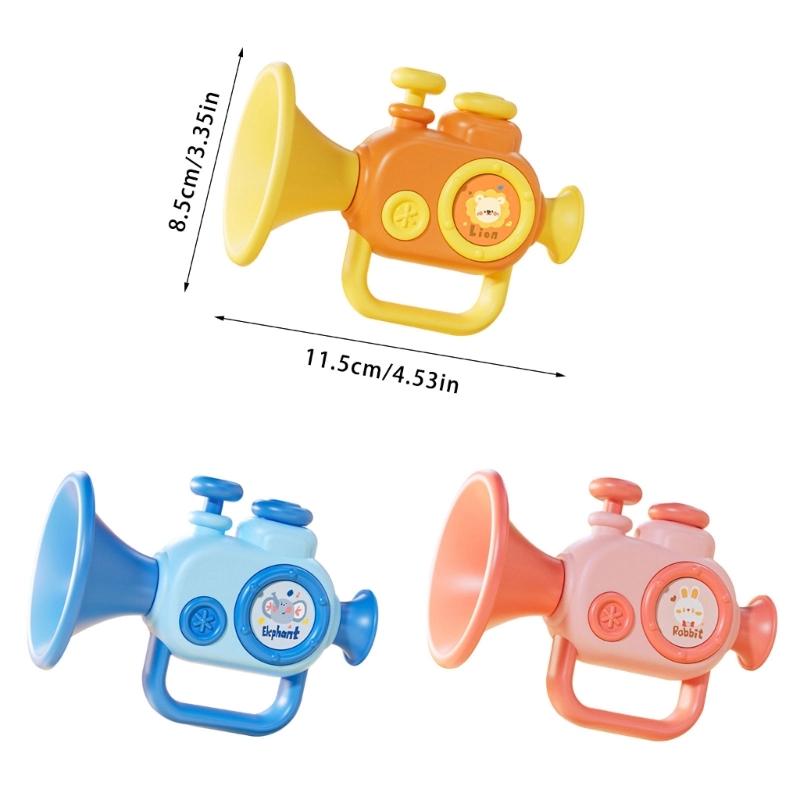 Kids Blowing Toy Trumpet Enhances Motor Skills And Interaction For Toddlers Whistle Flute Toy