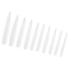 10pcs Professional Long Pointed Nail Tip Home Salon Fake False Nail Set Manicure Tool