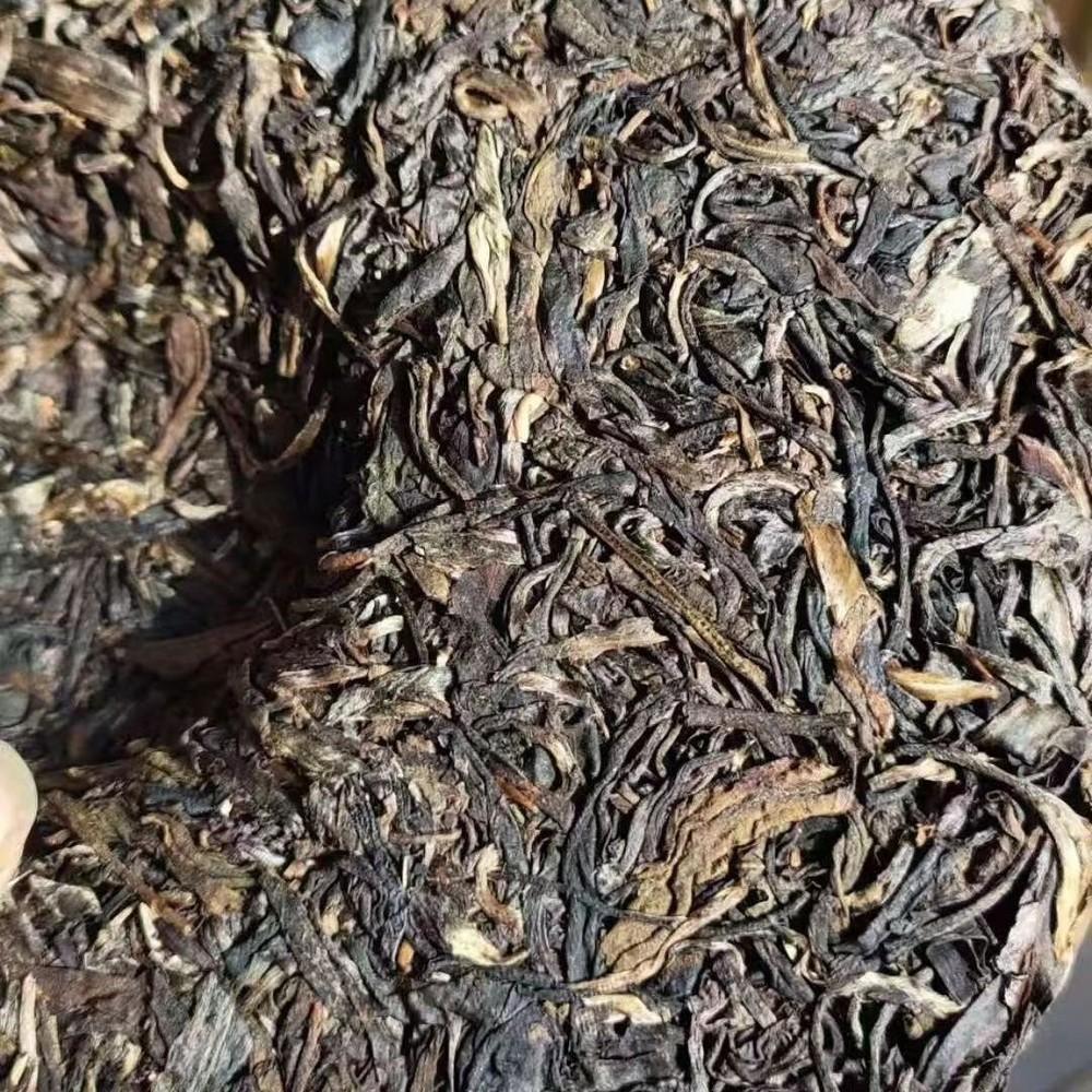 357g Puerh Old Raw Tea Cake 2008 Yunnan Chenshenghao Big Leaves Raw Pu-erh Tea