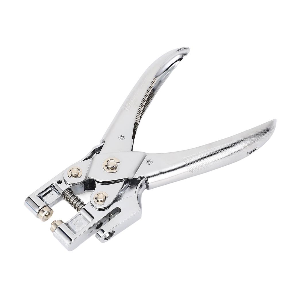 5mm Single Hole Puncher Eyelet Grommet Handheld Punching Tool A4 Paper 30 Sheets Capacity