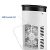Compact Air Conditioner & Humidifying Fan with 7-Color LED Lights