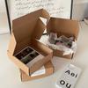 1/10/20pcs Cardboard Gift Boxes Corrugated Paper Gifts Packaging BoxChocolate Candy Storage Boxes for Wedding Party Supplies