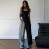 Women's 2025 Summer Fashion: Street Style Slit Shoulder Strap Camisole Long Vest