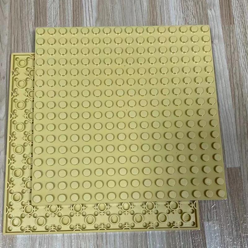 1Piece Double-Sided Base Plate 16X16 Dots Construction Blocks 91405 Build Parts Moc Blocks Baseplate Idea House Construction Board
