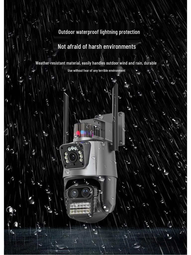 Yoosee 9MP 10x Zoom 4G Außenüberwachungskamera mit Zwei-Wege-Audio