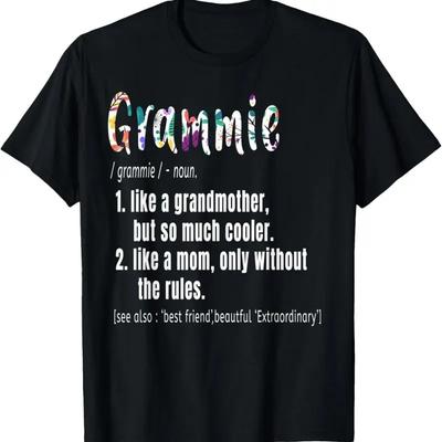 Grammie Definition Mother'S Day Birthday Gift Grandmother T Shirt