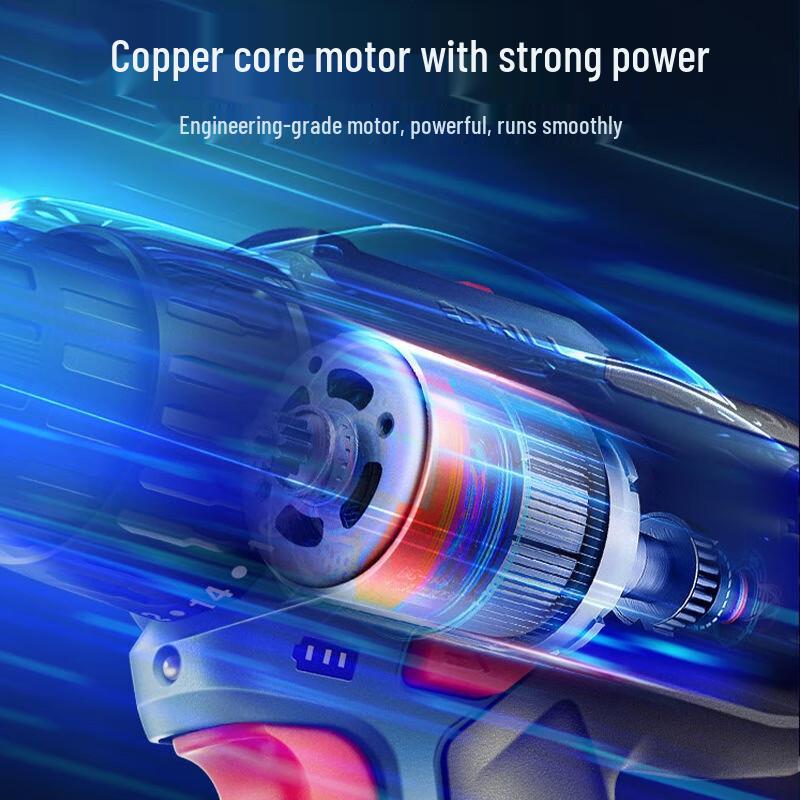 Lixian 16V Cordless Brushless Drill Kit CN plug (adapter included)