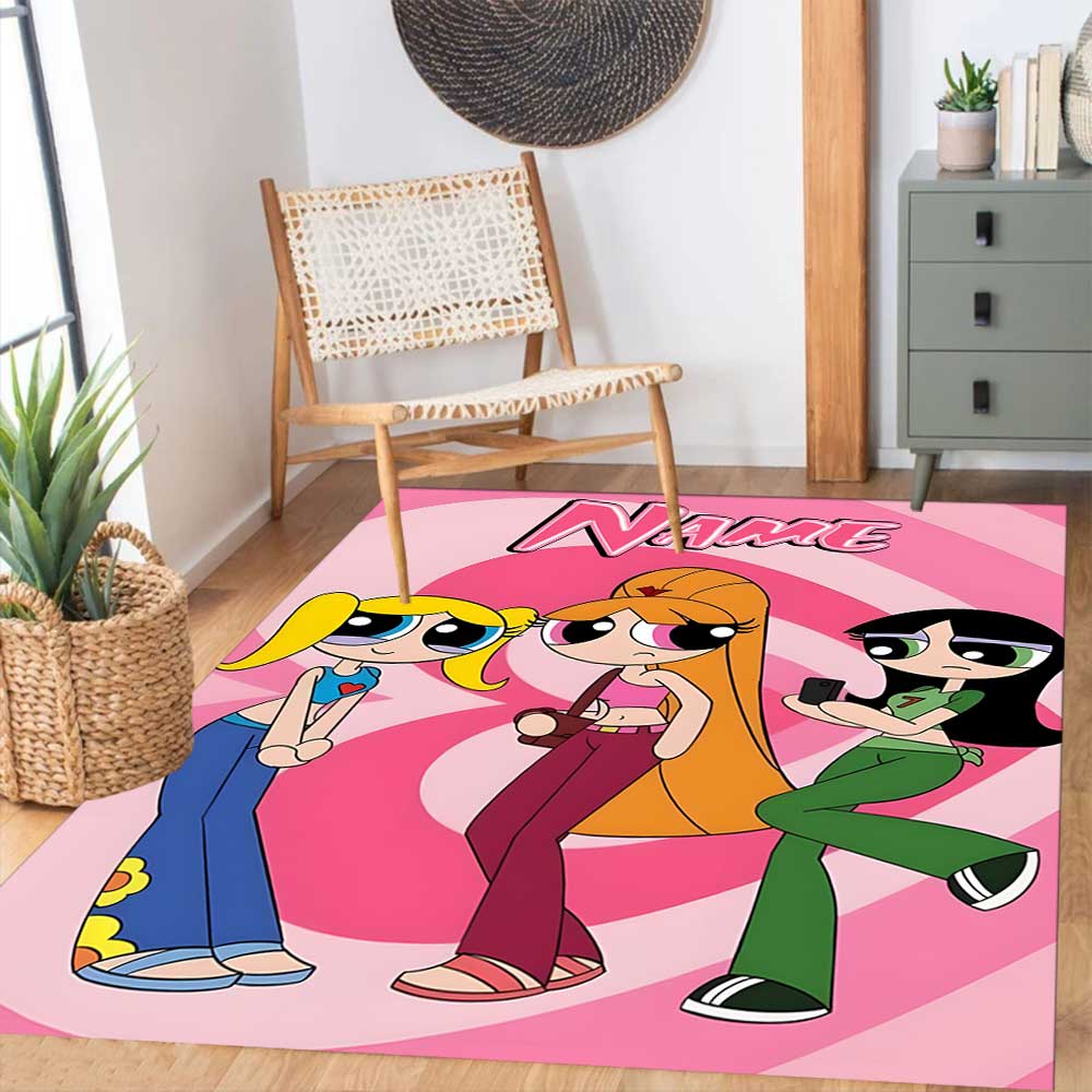 Warner Bros. Funktioniert (20) Personalisieren Sie Ihren Namens-Teppich, Ihr Bürostuhl-Kissen, Ihr Geschenk für Schlafzimmer und Wohnzimmer zu Hause.