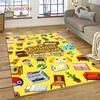 Niedlicher 3D-Cartoon-Teppich mit Animal Crossing New Horizons für Wohnzimmer, Schlafzimmer, Heimdekoration, rutschfeste Dekoration für Sofa, Kindergeschenk