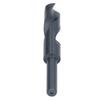 Twist Drill Bit High Speed Steel 12in Straight Shank 21mm Blade Drilling Tool Black