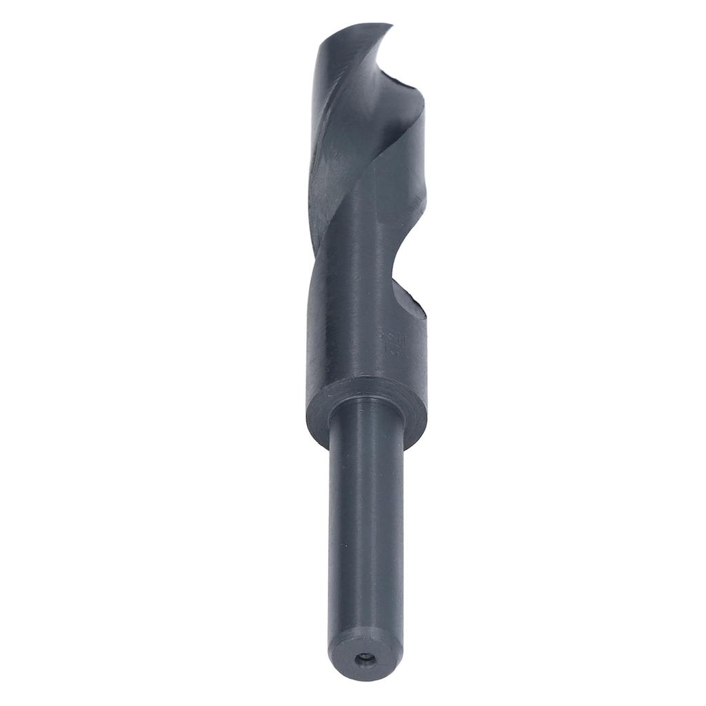 Twist Drill Bit High Speed Steel 12in Straight Shank 21mm Blade Drilling Tool Black