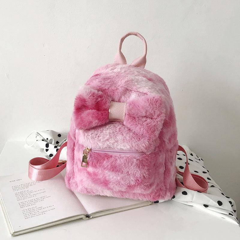 small fluffy backpack