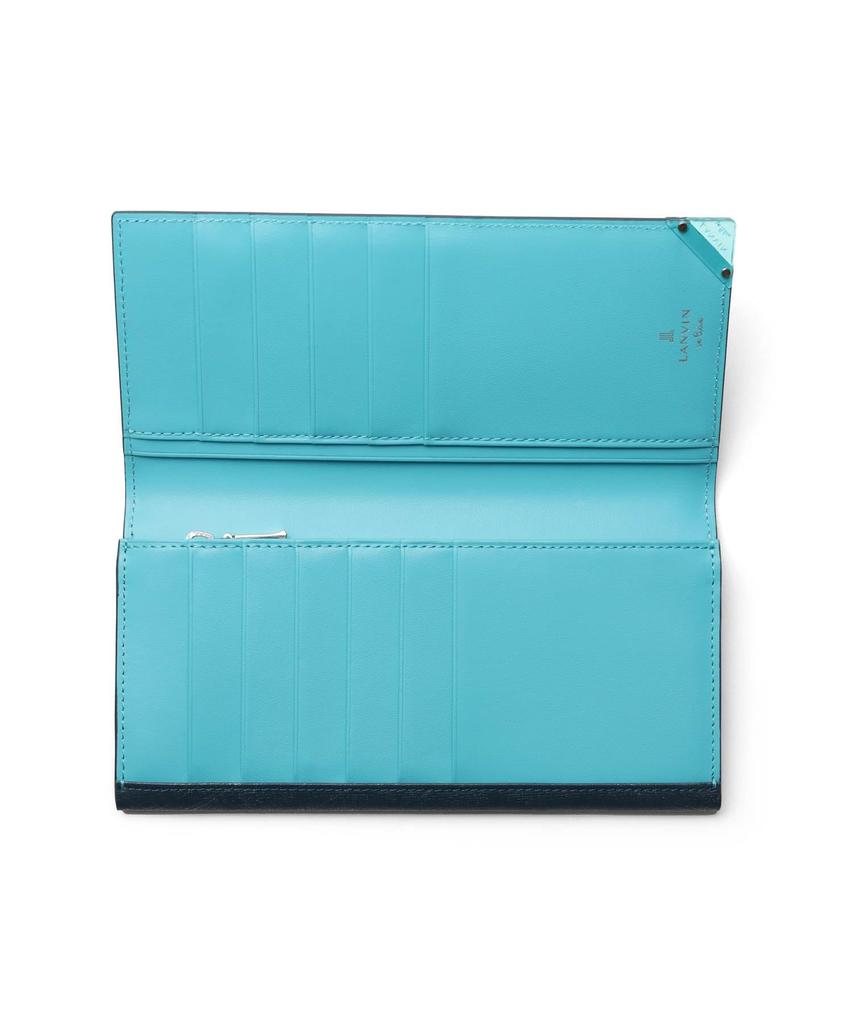 On Long Wallet Aqua Accessories Green [Lanvin Blue] Men's