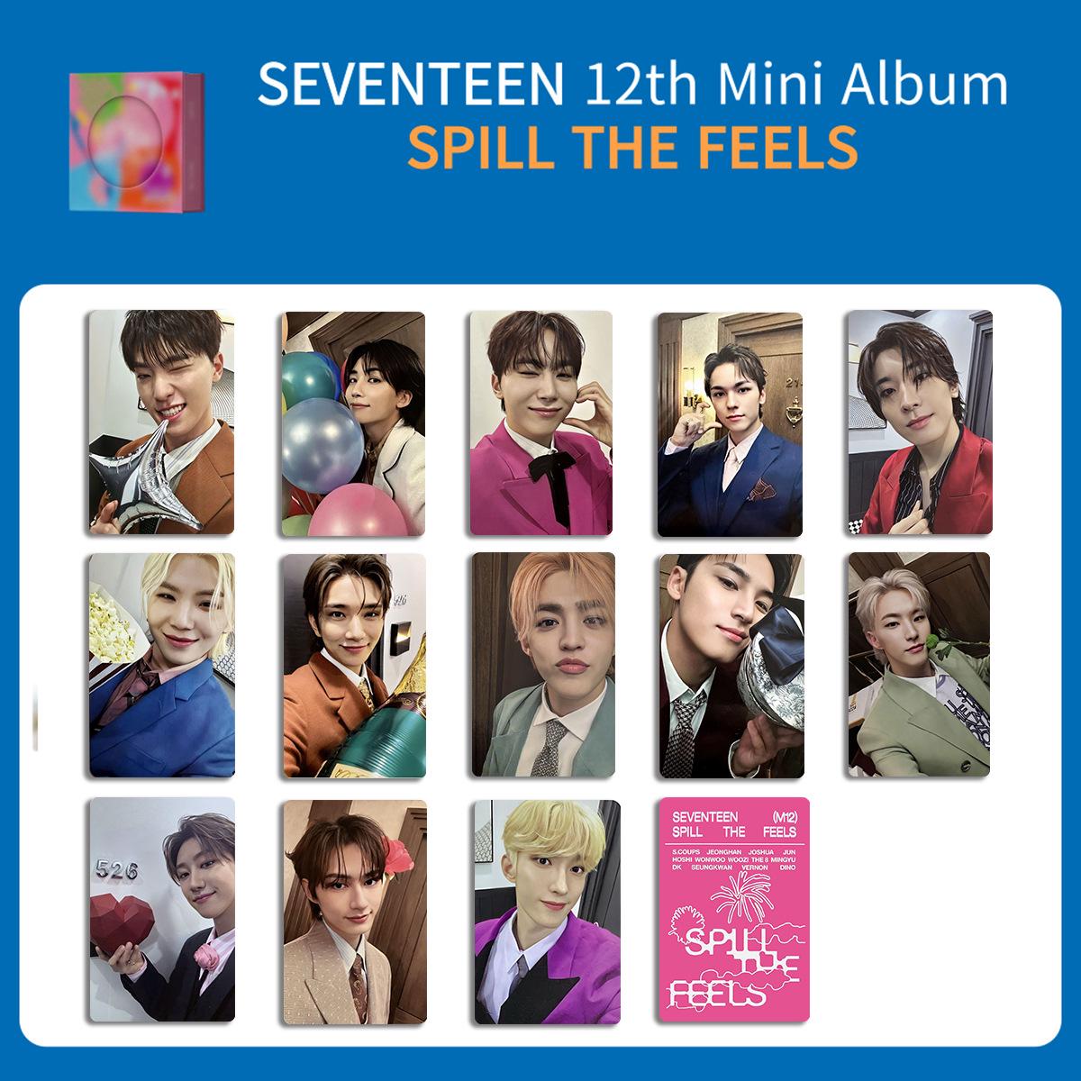 SEVENTEEN SPILL THE FEELS CARAT Photocard