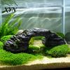 Turtle Tank Decoration Basking Platform, Rock Look Resin Baby Tortoise Climbing Ramp, Solid Platform Arched Reptiles Dock Resting Terrace for