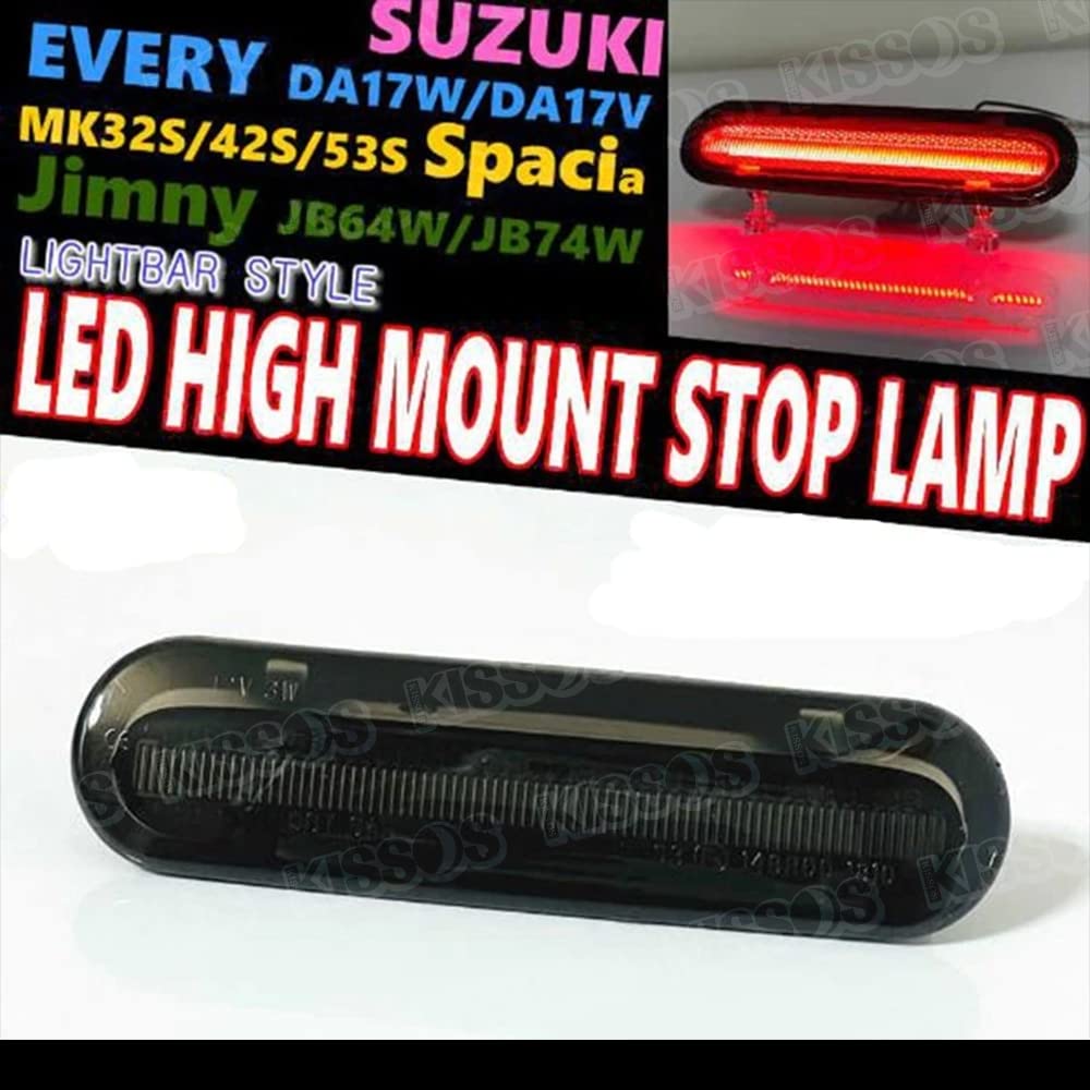 LED High Mount Stop Lamp Black Lens Suzuki Wagon R