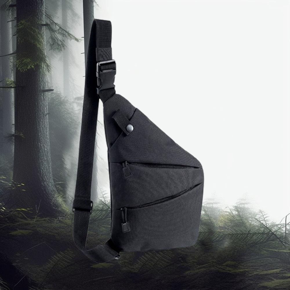 Men's Outdoor Tactical Crossbody Chest Bag: Multifunctional, Anti-Theft, Single Shoulder Holster