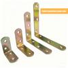 [50*50*19mm] Angle Bracket 90-degree Right-angle Furniture Fixator Iron Angle Bracket Connector T-shaped Iron Fixing Support Type Hardware Accessory