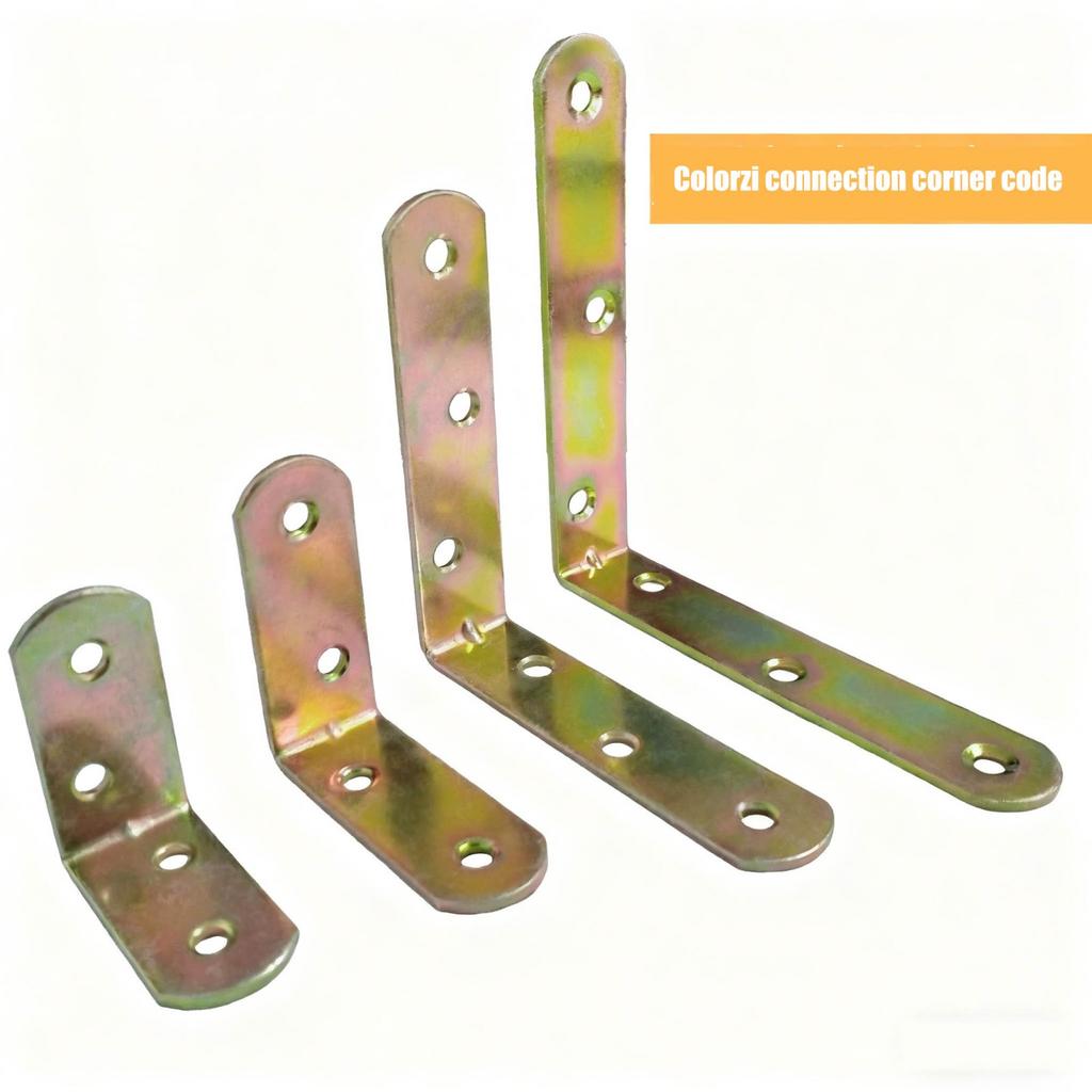 [50*50*19mm] Úhlový držák 90stupňový Pravý úhel Fixátor nábytku Železný úhlový držák Konektor T-tvarový Železný upevňovací podpěrný typ Kovací příslušenství