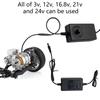 Regulation Controller Switches 2A Power Tool Speed Regulator for Grinders 3V to 24V Knob Speed Adjustment