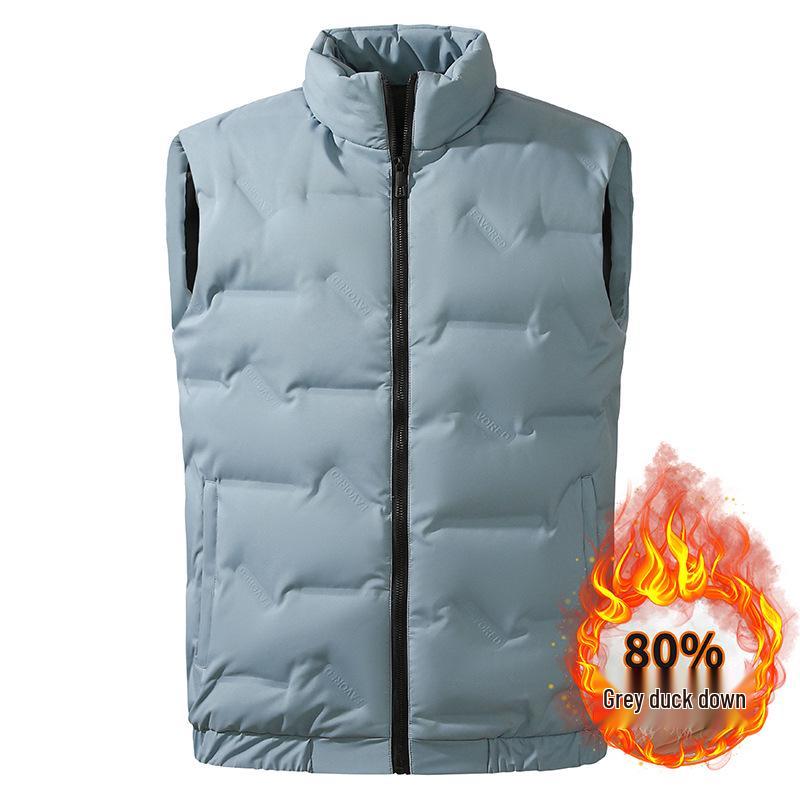 

Popular Unisex Down Vest - Large, Warm Sleeveless Gilet for Autumn & Winter XL