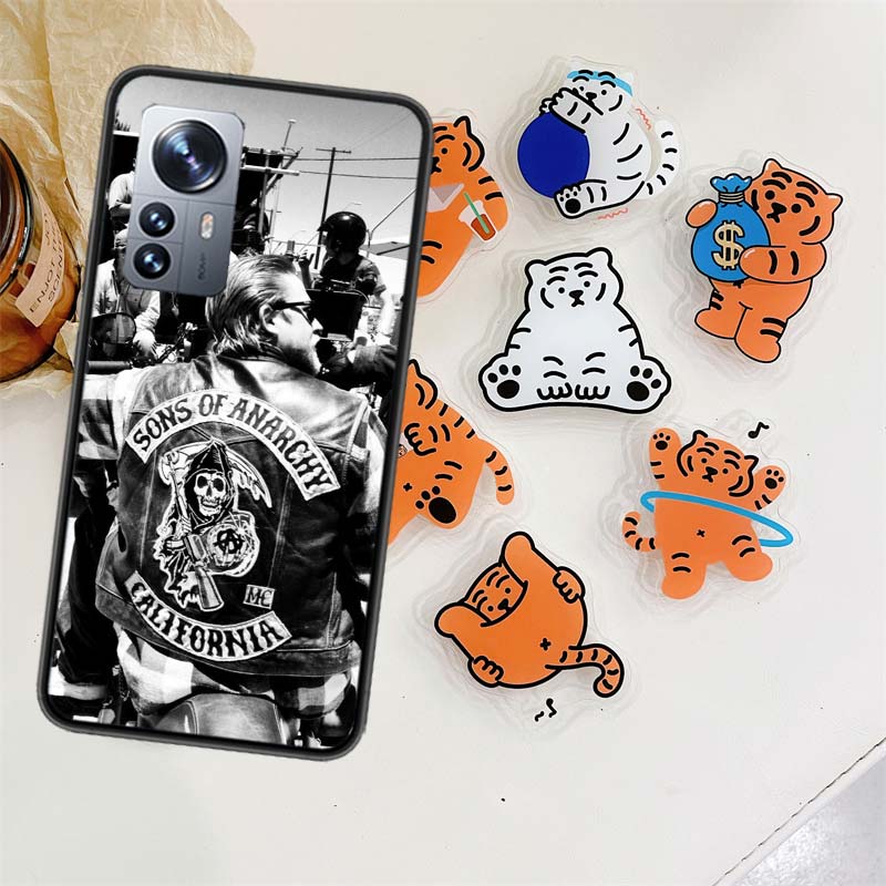 American TV Sons of Anarchy Phone Case For Xiaomi Poco X7 X6 M8 M7 M6 M4 M3 X4 Pro F7 Ultra M5S Mi 14 14T 15 15T 12T 10T Pro 12S