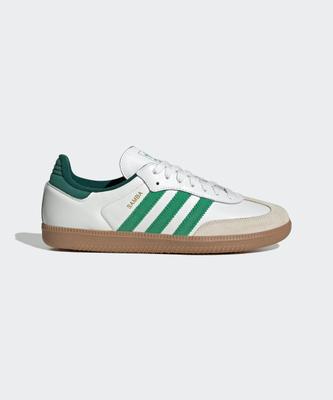 adidas gazelle silver green womens Adidas x Extra Butter Samba Shoes