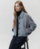Hae By Haekim [Atelier] Cropped Alpaca Coat_Gray