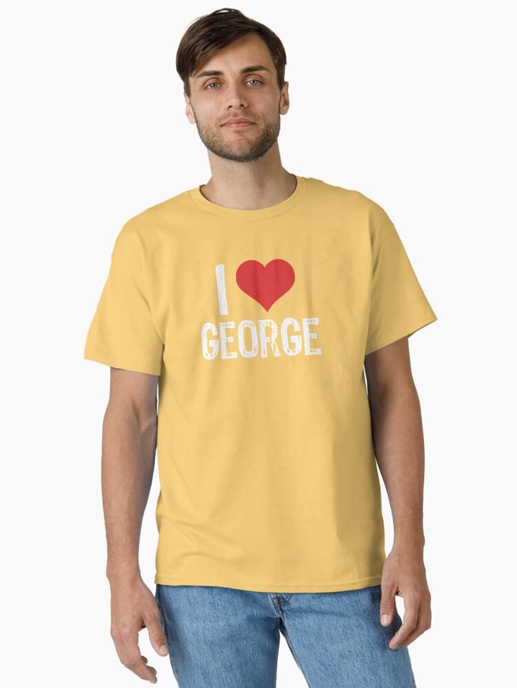 George Harrison I Love George Classic Unisex T-Shirt