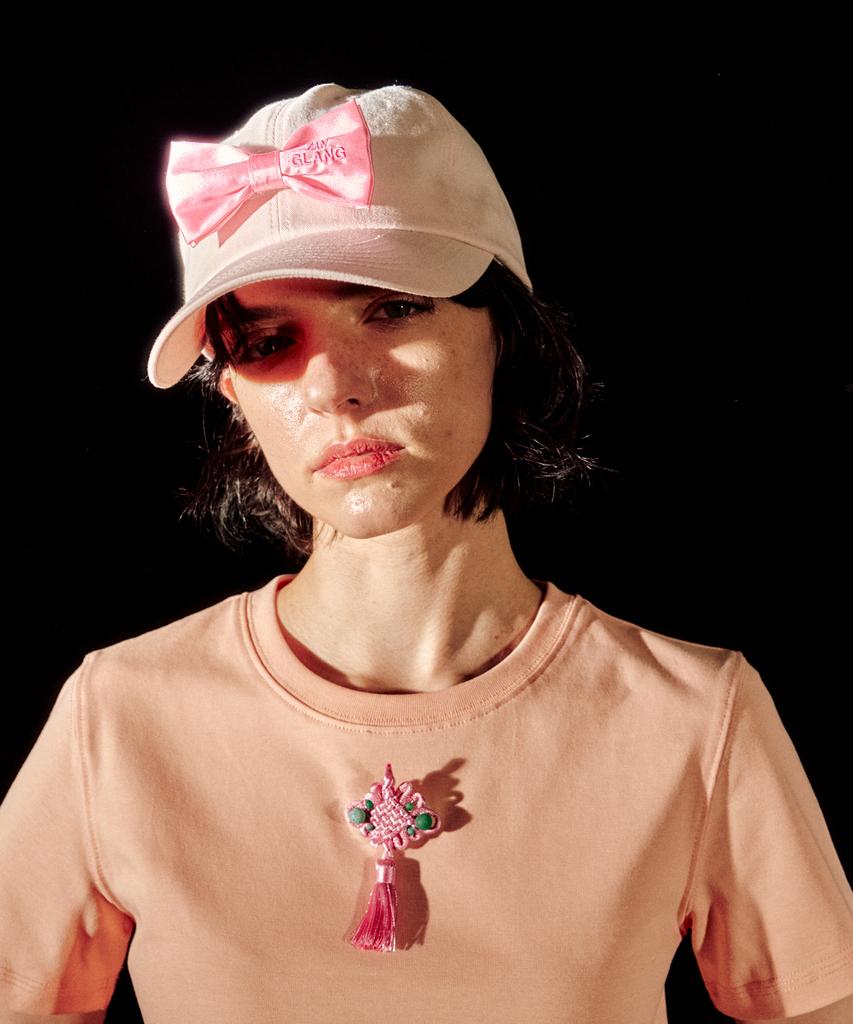 Jangeulang Pink Basic Ball Cap