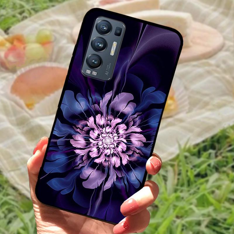 For OPPO Find X3 Neo Case Cover Silicone Soft Marble Black Bumper Funda Coque for Oppo Find X3 Lite Protective Capa FindX3 Neo