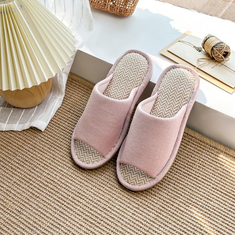 

Летние тапочки в стиле MUJI: Унисекс, однотонный, крутое матовое дно, водонепроницаемый дизайн для дома. One Size