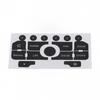 Set of Stickers to repair the buttons on your for 308 for 3008 Nav Radio