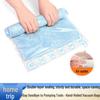 Transparent Blue-Edged Vacuum Compression Bag for Duvets and Clothes