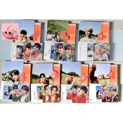 ENHYPEN ORANGE BLOOD ENGENE Ver. "CD(opened)" "PHOTO BOOK" "PHOTO CARD" "MESSAGE CARD"