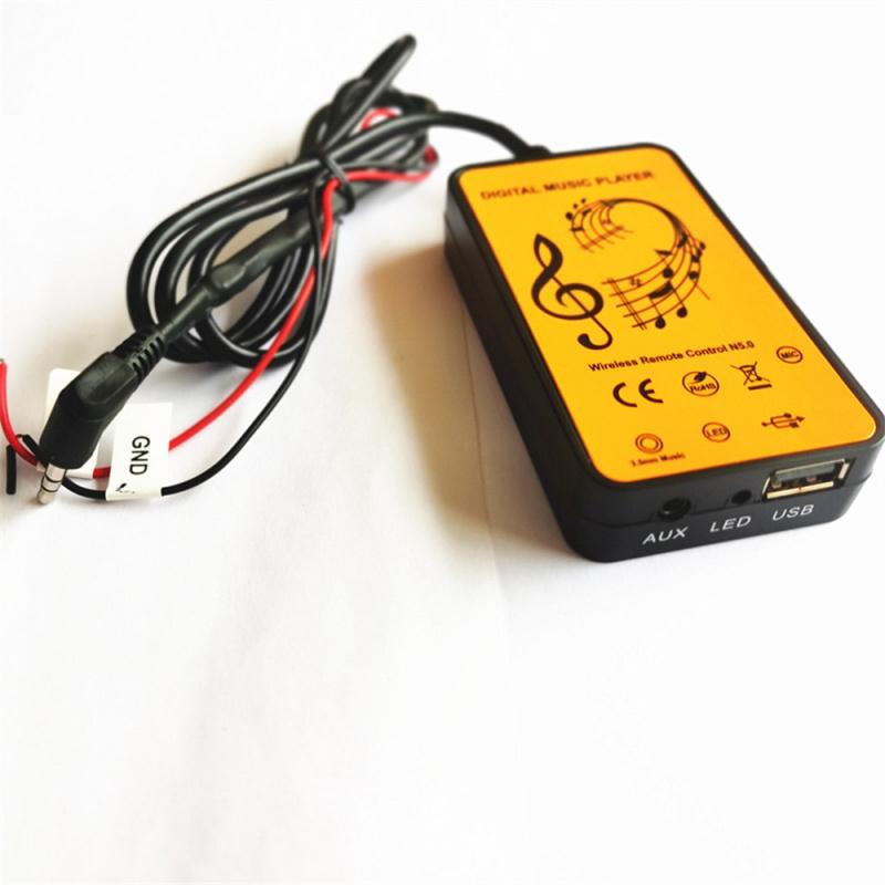 Universal Car Digital Wireless Bluetooth Module Music Adapter Rca Aux O Cable