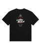 VANNWORKS Long Beach California Oversized Short Sleeve T-Shirt (Vncts231) Black