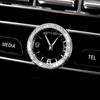 For Mercedes Benz C E S CLS GLC Class W205 W212 W213 W222 W218 X253 Car Accessories Central Clock Watch Ring Trim Diamond Cover