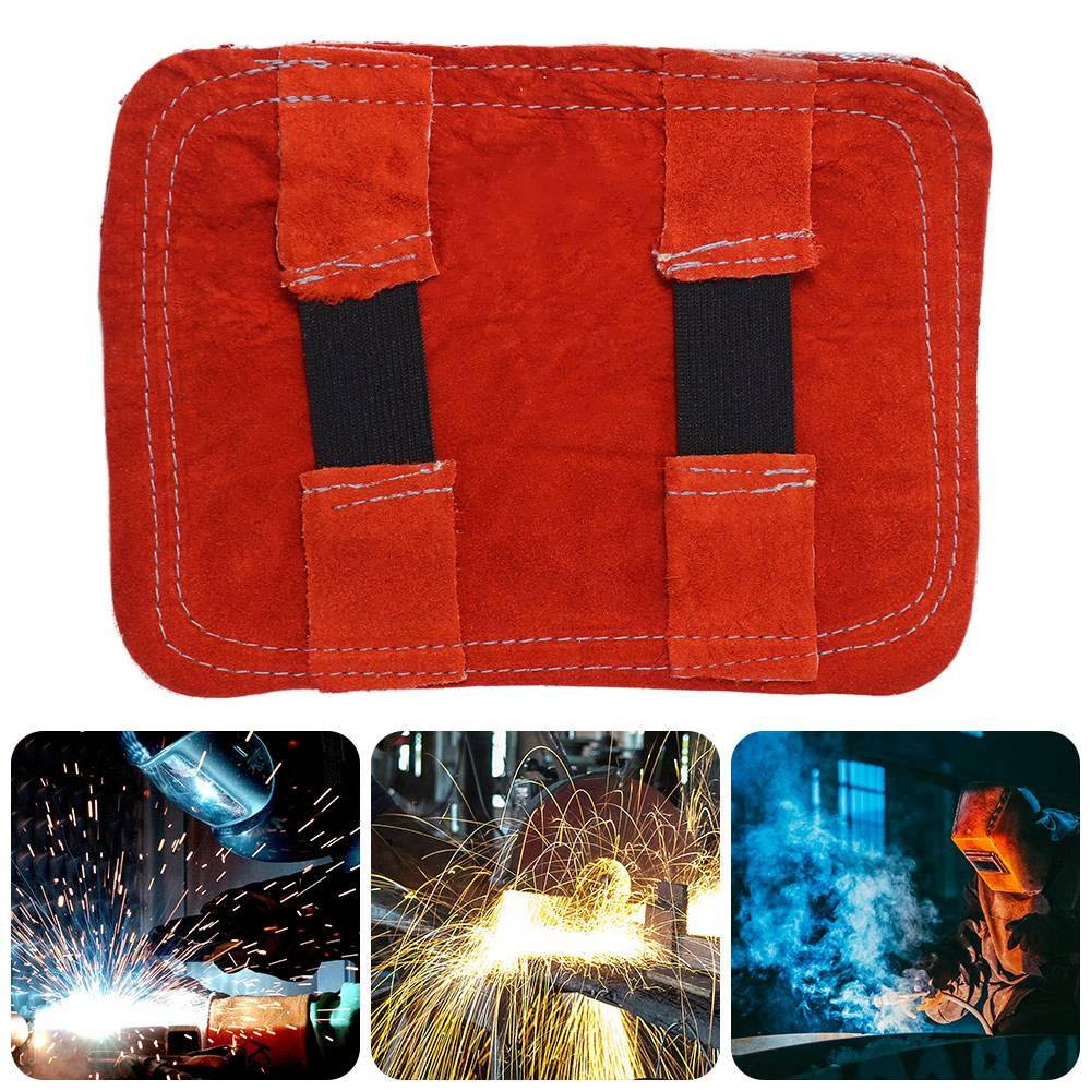 Hitzebeständige Schweißhandschuh-Polsterung, feuerfest, bequem, aluminisierte Rückseite, Schweiß-Handpolster, Aluminiumfolie, Verdickung