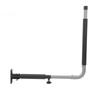 Foldable and Telescopic Car Roof Box Wall-Mounted Rack, 50kg Load Capacity, with Storage Hooks and Hanger for Kayaks, Canoes, and Surfboards