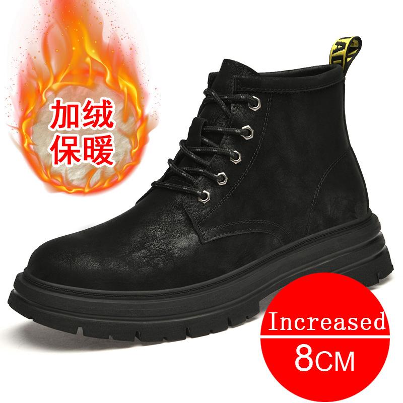 Мужские ботинки из натуральной кожи — фото 15