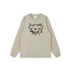 Adorable Cartoon Puppy Long-Sleeve T-Shirt - Soft, Versatile, Pure Cotton for Students & Fashionable Girls, Perfect for Autumn/Winter.