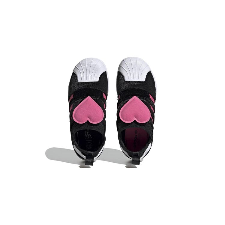 Adidas Superstar 360 2.0 J Valentines Day Kids Sneakers Black Core-Black Pulse-Magenta HQ4124