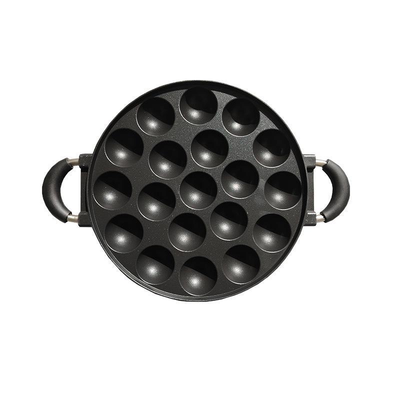 Uncoated Octopus Meatball Omelette Pan: Non-stick, Deepened Egg Dumpling Mold