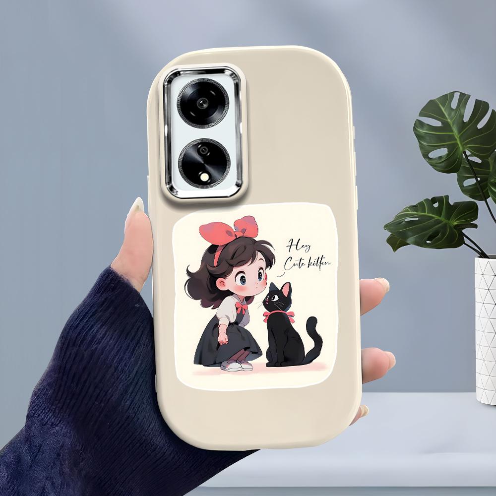 Jednobarevný stříbrný okraj čočky měkký tekutý silikon nárazuvzdorný obal na telefon pro iPhone Samsung Huawei Honor Xiaomi Redmi OPPO Realme Vivo Infinix Tecno