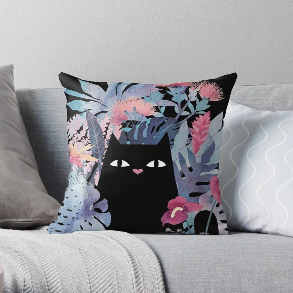Decorative Home Pillow Case Cushion Covers Nordic 45*45 40*40 40X40Cm 50X50Cm Modern Living Room Sofa House 50*50 Cute Cat
