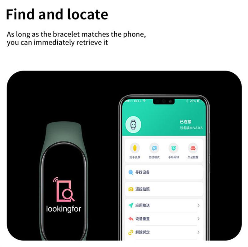 Fashion Multifunction Smart Bracelet Health Sports Bracelet for Men Women Student Bracelet