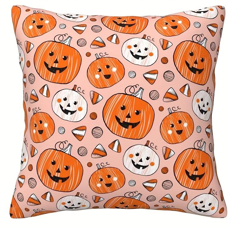 Halloween Pillowcases: Ghosts, Pumpkins, Spiders & More! Sofa Cushion Cover Holiday Party Decoration Gift