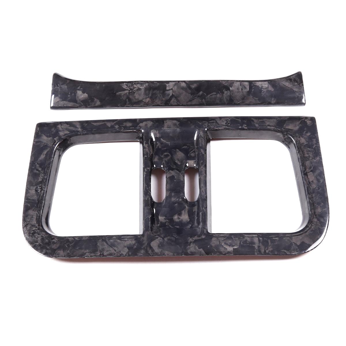 

For Maserati Grecale 2026 2026 Car Styling Real carbon fiber Car Rear Air Outlet Frame Cover Vent Trim sticker Car Accessories